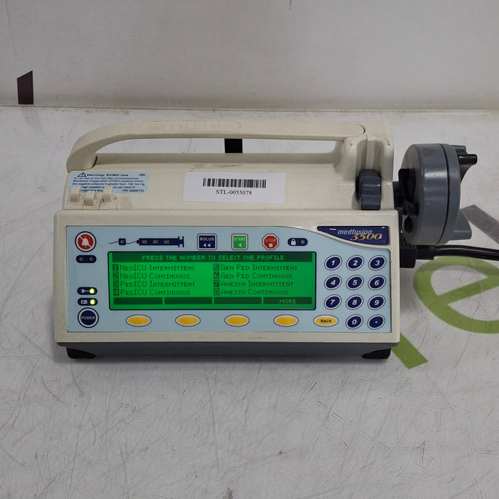 Smiths Medical Medfusion 3500 Version 5 Syringe Infusion Pump