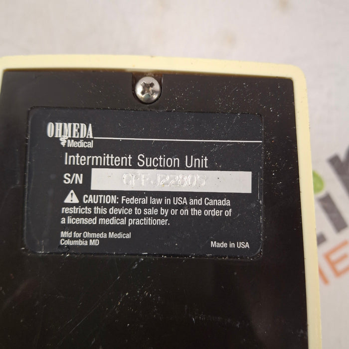 Ohmeda Medical 200 Intermittent Suction Unit