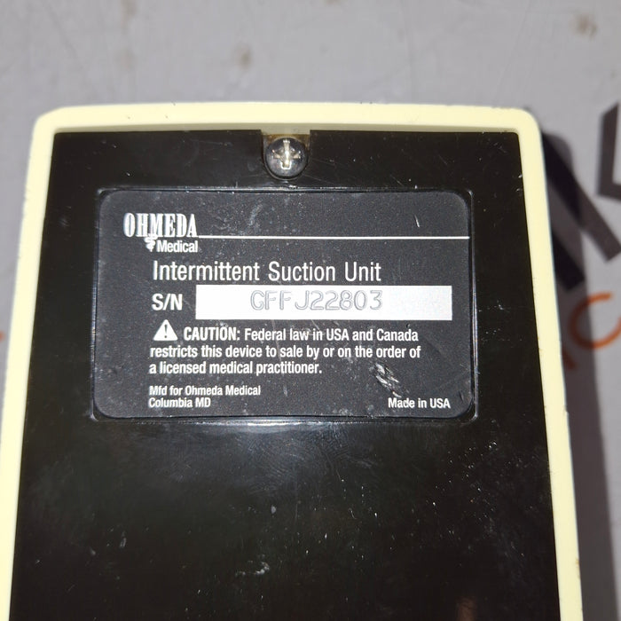 Ohmeda Medical 200 Intermittent Suction Unit