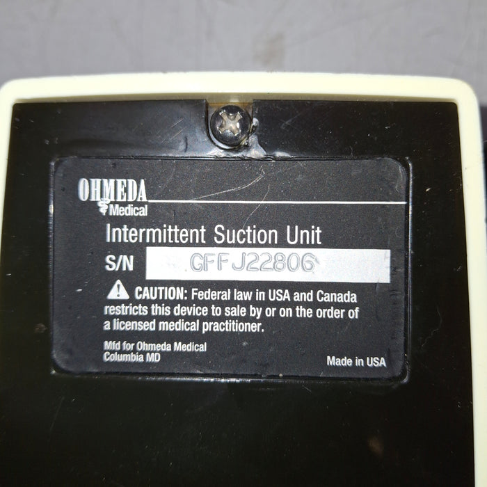 Ohmeda Medical 200 Intermittent Suction Unit