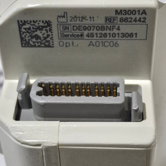 Philips M3001A-A01C06 Fast SpO2, NIBP, ECG, Temp, IBP MMS Module