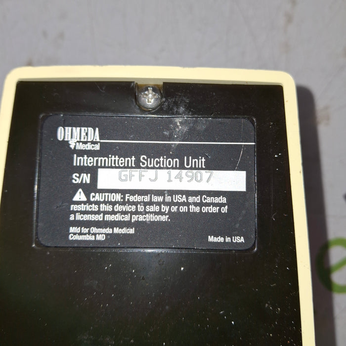 Ohmeda Medical 200 Intermittent Suction Unit