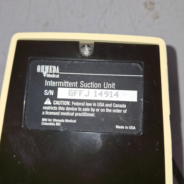 Ohmeda Medical 200 Intermittent Suction Unit