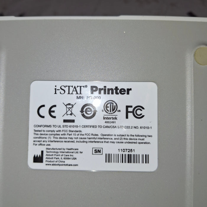 Abbott i-Stat PR-300 Printer