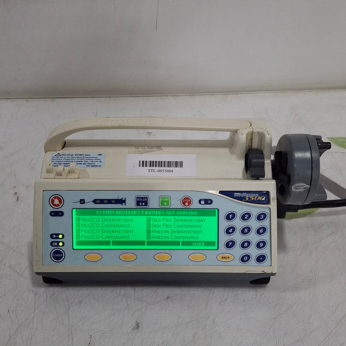 Smiths Medical Medfusion 3500 Version 5 Syringe Infusion Pump