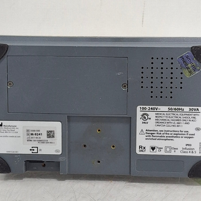 Smiths Medical Medfusion 3500 Version 5 Syringe Infusion Pump