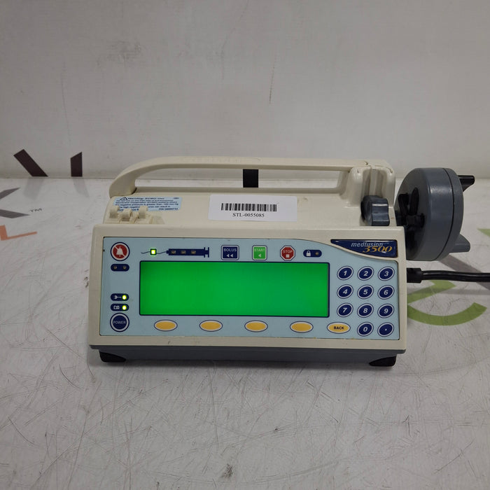 Smiths Medical Medfusion 3500 Syringe Infusion Pump