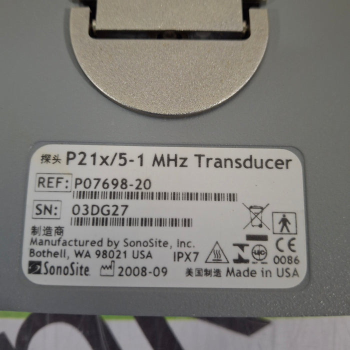 Sonosite P21x/5-1 MHz Phased Array Transducer