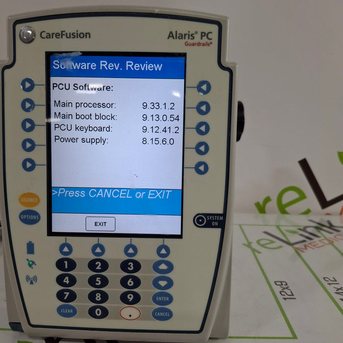 CareFusion Alaris 8015 Large Screen POC Infusion Pump