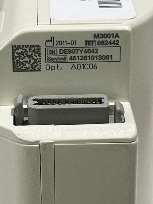 Philips M3001A-A01C06 Fast SpO2, NIBP, ECG, Temp, IBP MMS Module