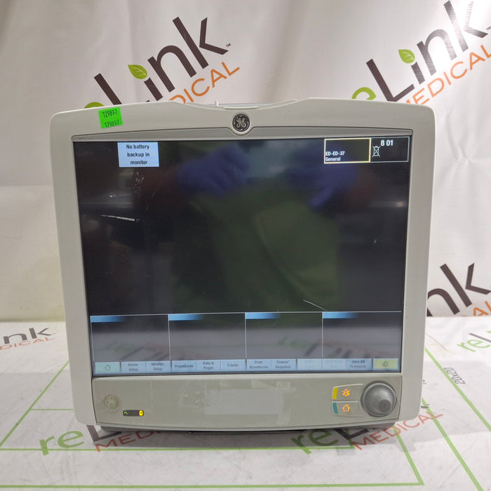 GE Healthcare GE Healthcare Carescape B650 Patient Monitor Patient Monitors reLink Online
