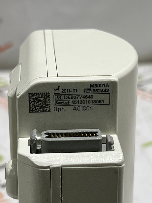Philips M3001A-A01C06 Fast SpO2, NIBP, ECG, Temp, IBP MMS Module