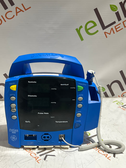 GE Healthcare Dinamap ProCare 420 Vital Signs Monitor