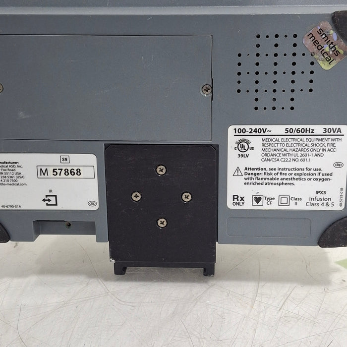 Smiths Medical Medfusion 3500 Version 5 Syringe Infusion Pump