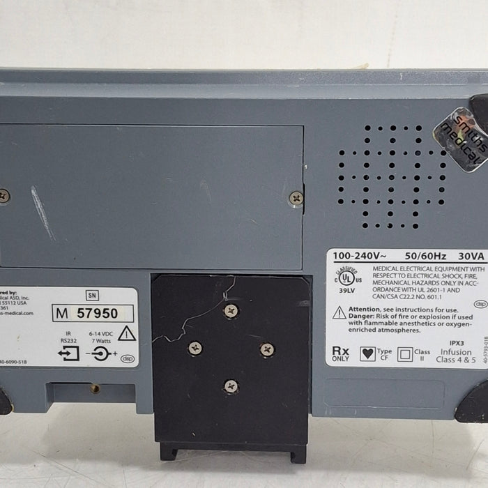 Smiths Medical Medfusion 3500 Version 5 Syringe Infusion Pump