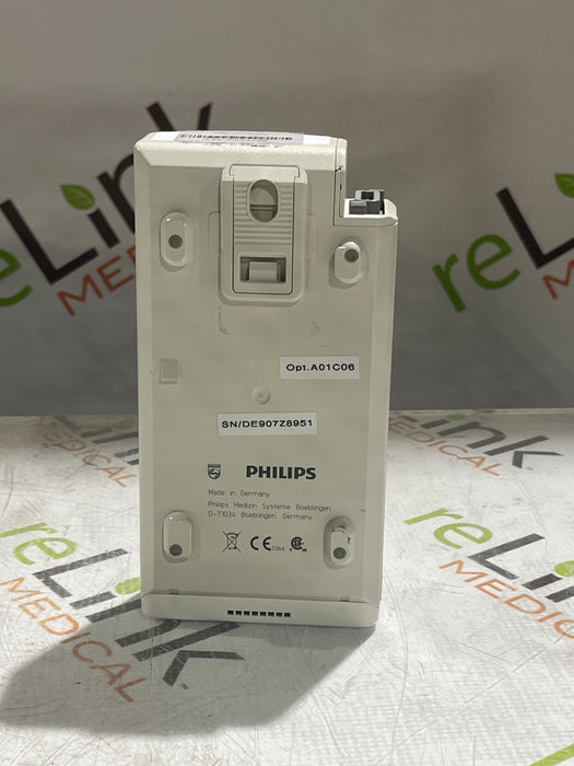 Philips M3001A-A01C06 Fast SpO2, NIBP, ECG, Temp, IBP MMS Module