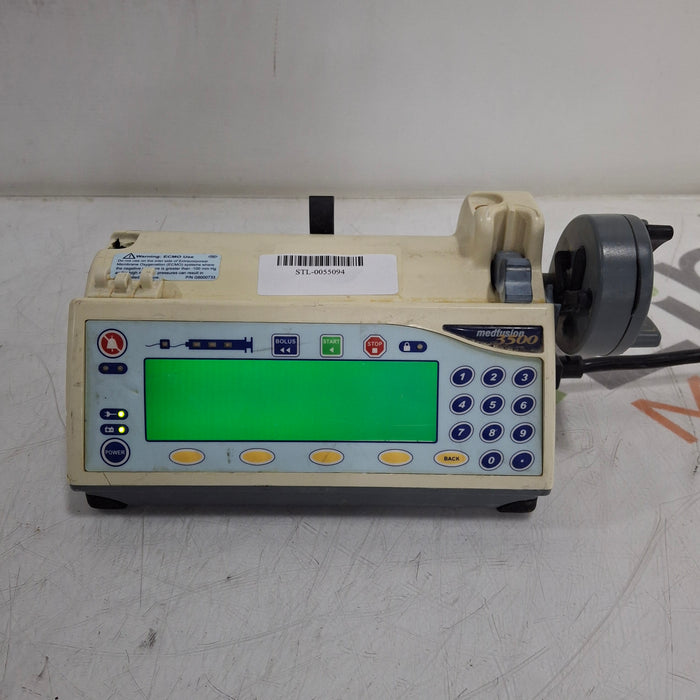 Smiths Medical Medfusion 3500 Syringe Infusion Pump
