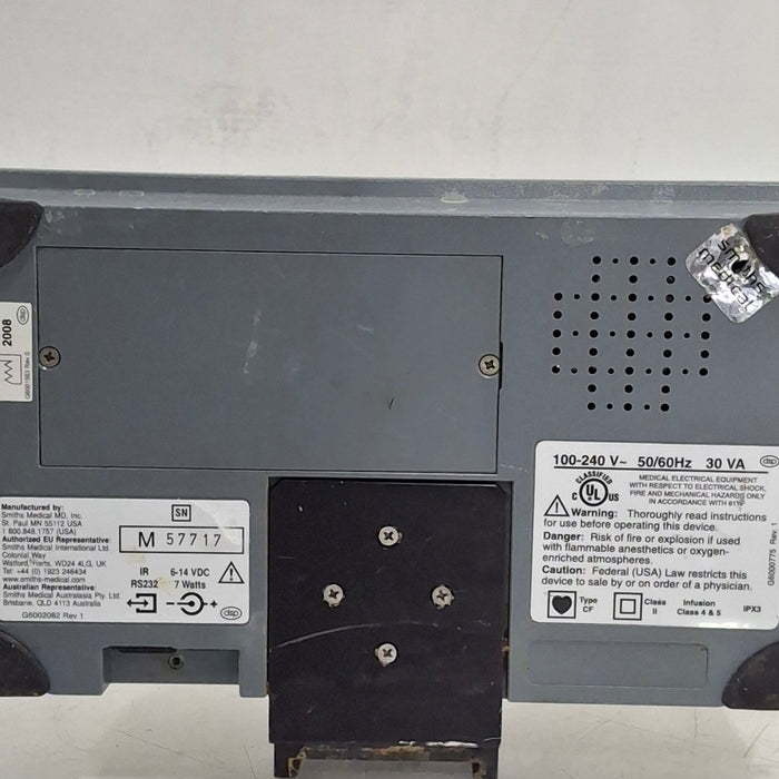 Smiths Medical Medfusion 3500 Syringe Infusion Pump