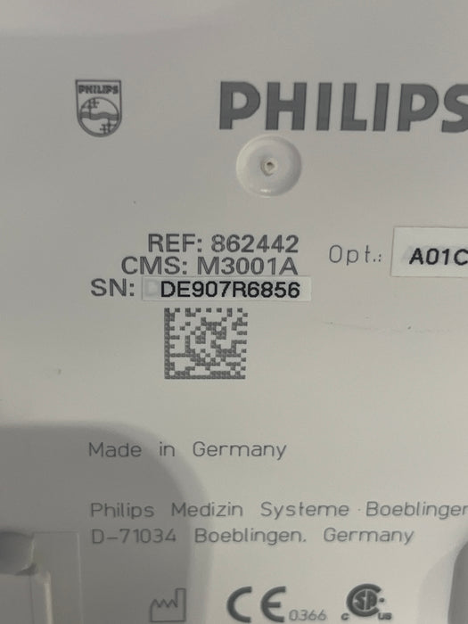 Philips M3001A-A01C06 Fast SpO2, NIBP, ECG, Temp, IBP MMS Module
