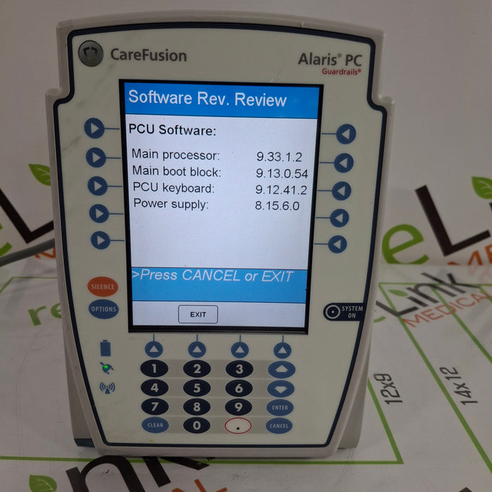 CareFusion Alaris 8015 Large Screen POC Infusion Pump