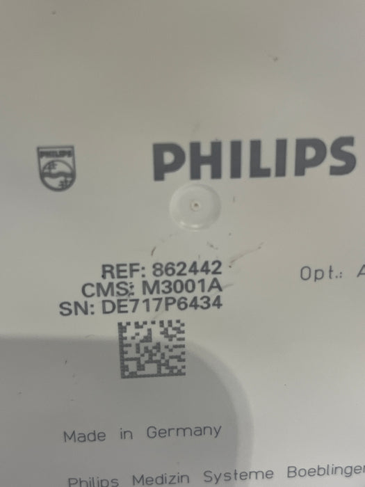 Philips M3001A-A01C06 Fast SpO2, NIBP, ECG, Temp, IBP MMS Module