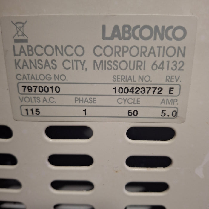 LabconCo Corp 7970010 CentriVap Concentrator