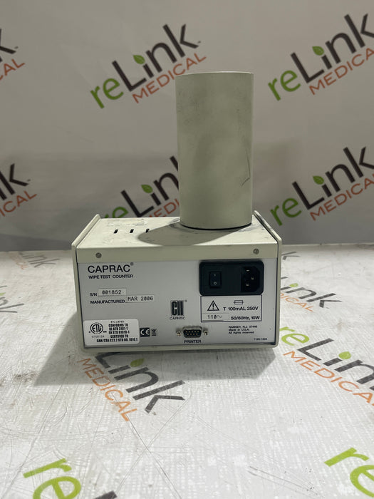 Capintec Caprac Wipe Test Counter
