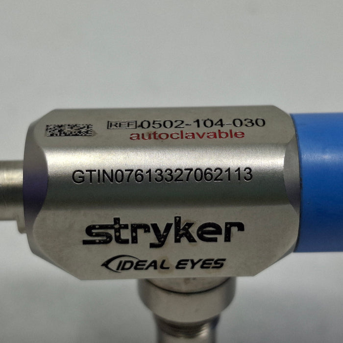 Stryker 502-104-030 4mm 30° Ideal Eyes Arthroscope