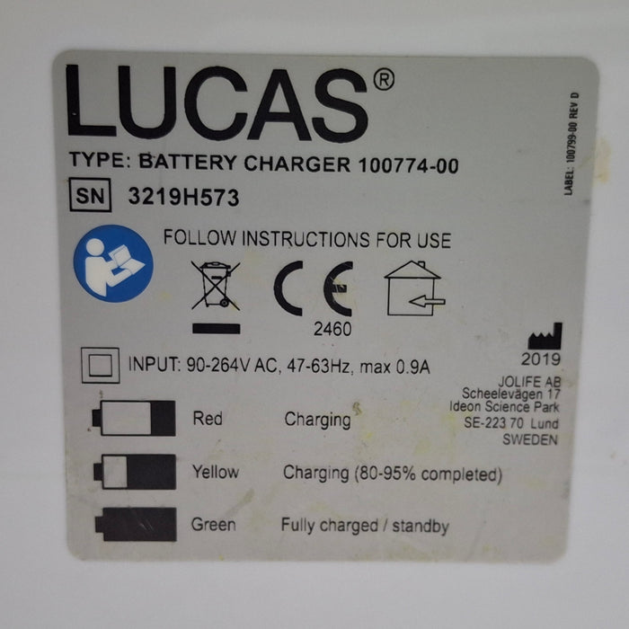 Physio-Control 100774-00 Lucas Battery Charger