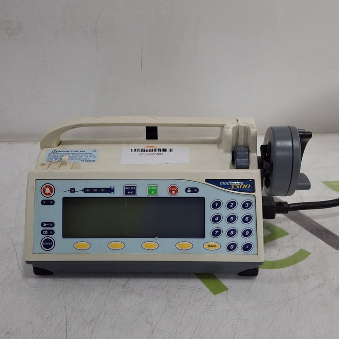 Smiths Medical Medfusion 3500 Syringe Infusion Pump