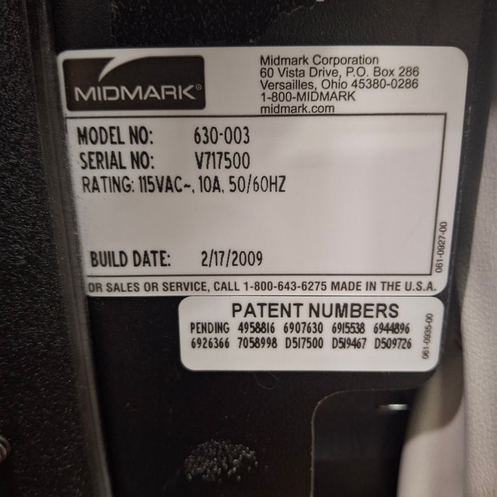 Midmark 630 Procedure Chair