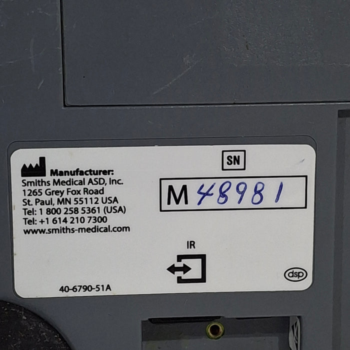 Smiths Medical Medfusion 3500 Syringe Infusion Pump