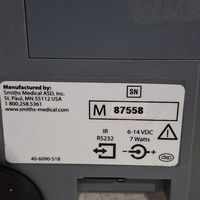 Smiths Medical Medfusion 3500 Syringe Infusion Pump