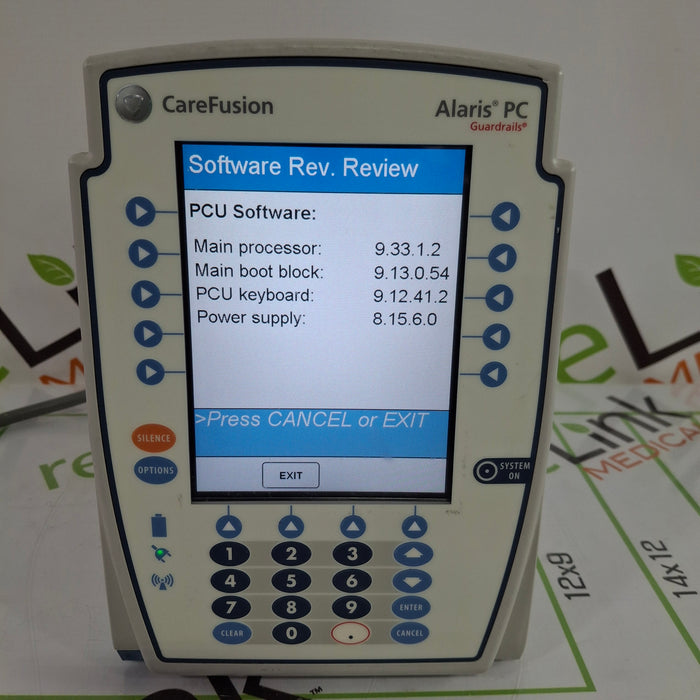CareFusion Alaris 8015 Large Screen POC Infusion Pump