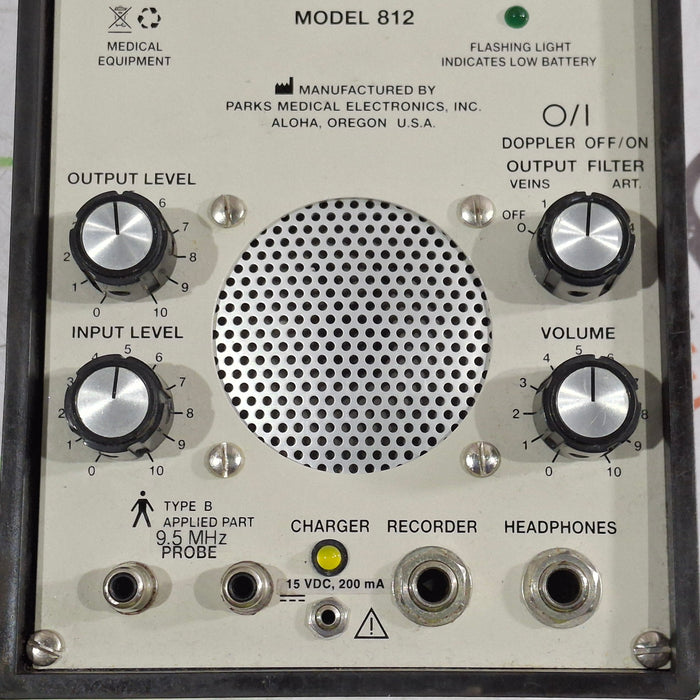 Parks Model 812 Ultrasonic Doppler Flow Detector