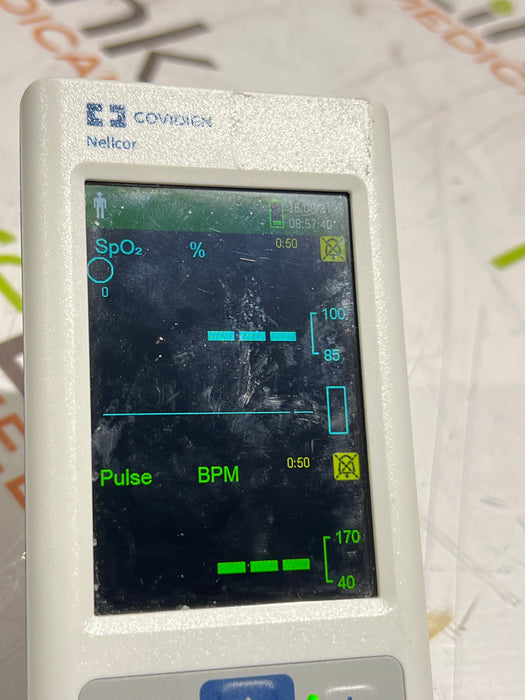 Covidien PM10N Nellcor Portable SpO2 Patient Monitoring System
