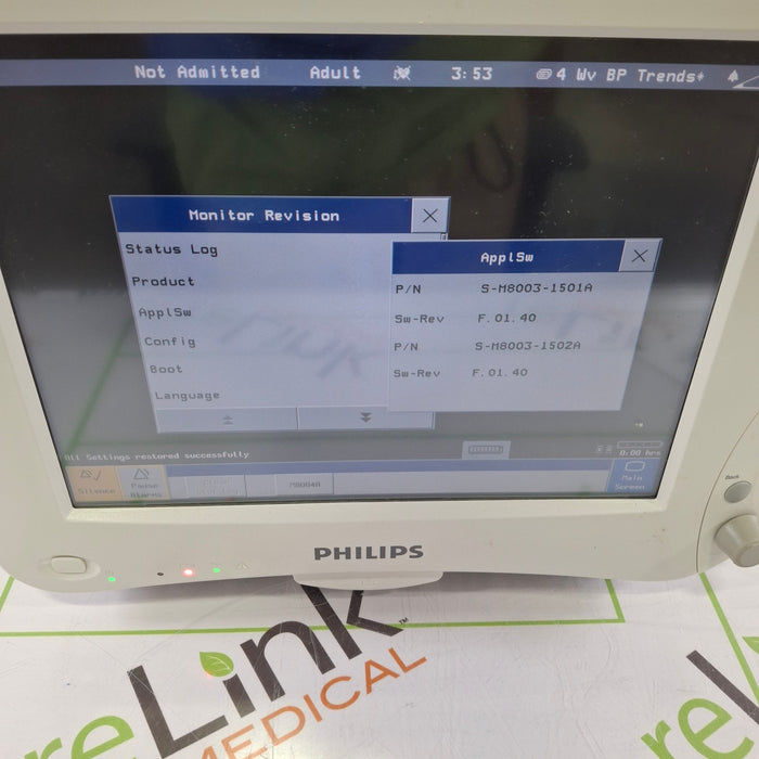 Philips IntelliVue MP50 Patient Monitor