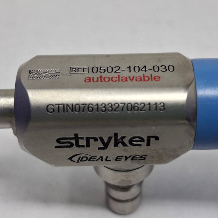 Stryker 502-104-030 4mm 30° Ideal Eyes Arthroscope