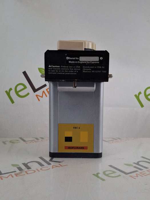 Ohmeda Medical TEC Isotec 4 Isoflurane Vaporizer