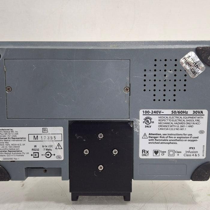 Smiths Medical Medfusion 3500 Version 5 Syringe Infusion Pump