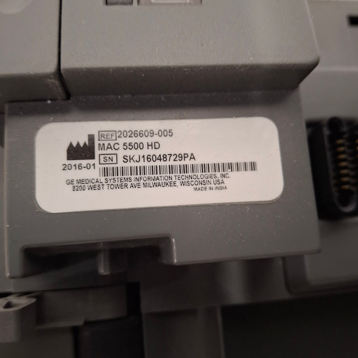 GE Healthcare MAC 5500 HD ECG with CAM Module