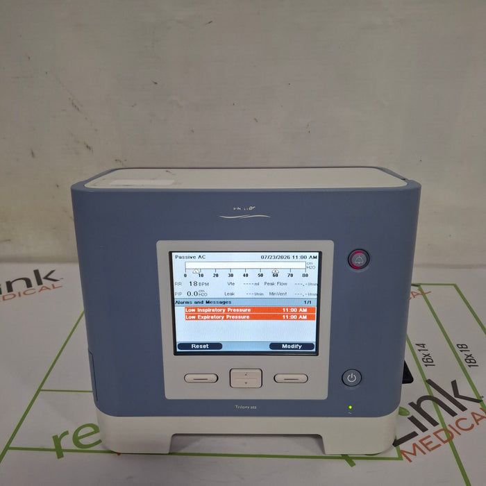 Respironics Trilogy 202 Ventilator
