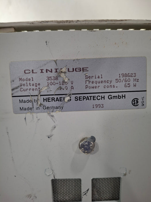Thermo Scientific Heraeus Clinifuge Centrifuge