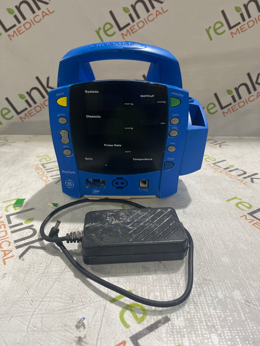 GE Healthcare Dinamap ProCare 420 Vital Signs Monitor