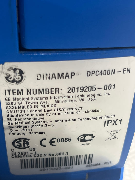 GE Healthcare Dinamap ProCare 420 Vital Signs Monitor