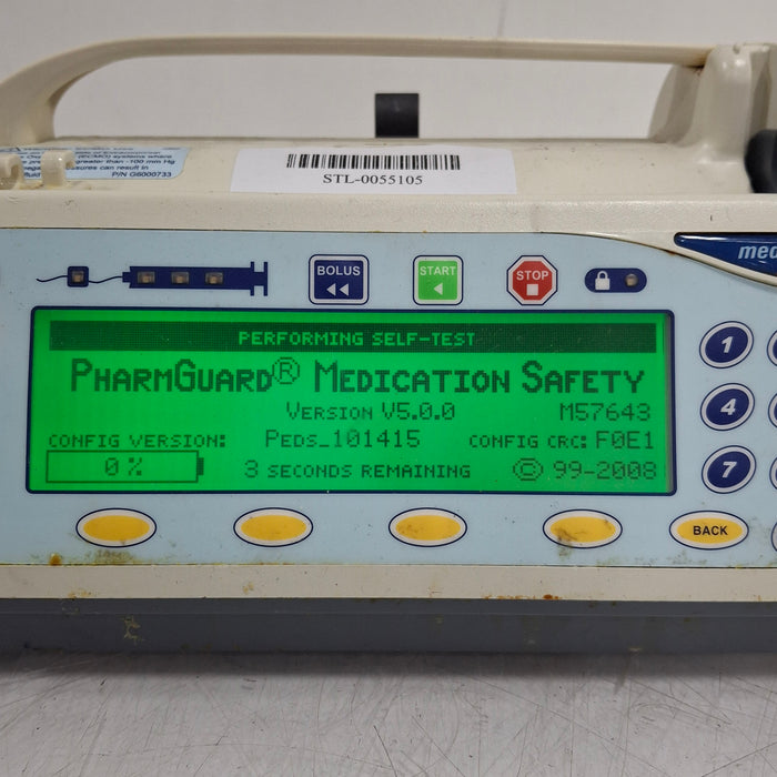 Smiths Medical Medfusion 3500 Version 5 Syringe Infusion Pump