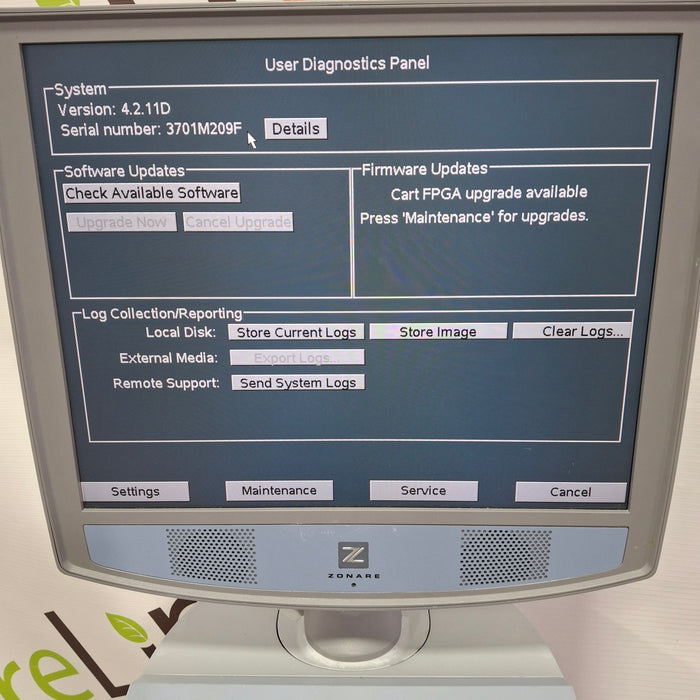 Zonare Z. One SmartCart Ultrasound