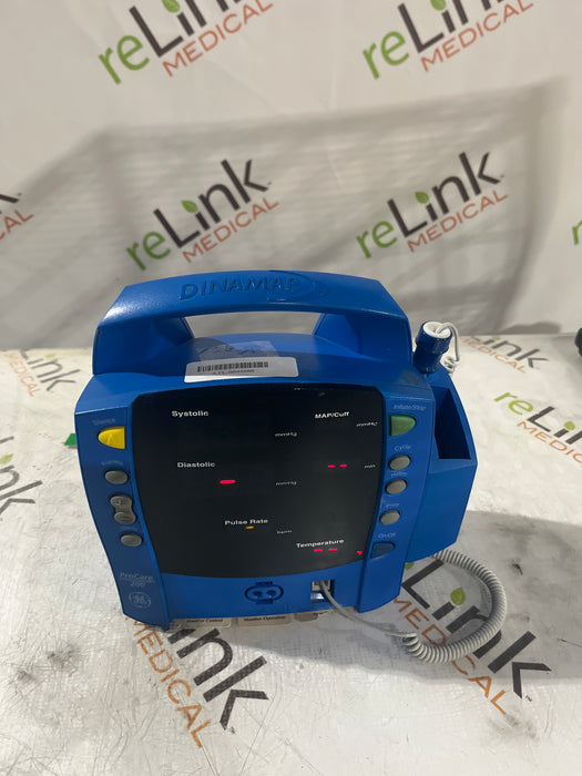 GE Healthcare Dinamap ProCare 200 Patient Monitor