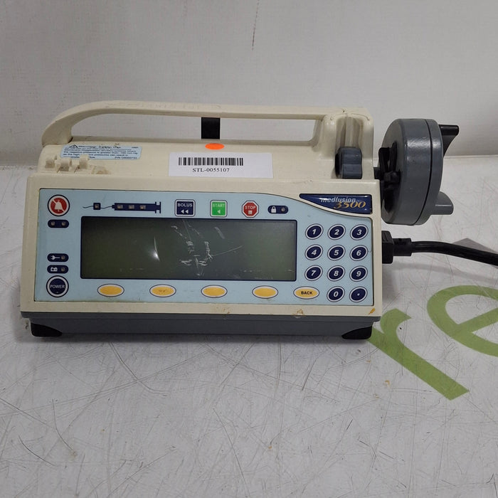 Smiths Medical Medfusion 3500 Syringe Infusion Pump