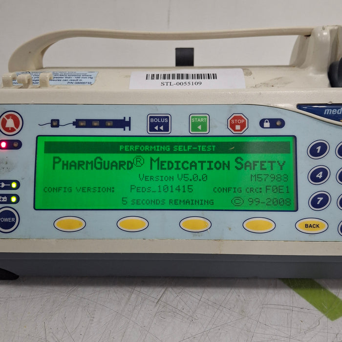 Smiths Medical Medfusion 3500 Version 5 Syringe Infusion Pump